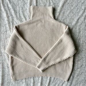 Free people swim too deep ivory sweater small